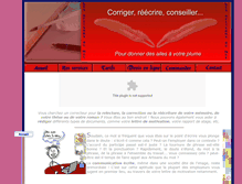 Tablet Screenshot of correction-reecriture.fr